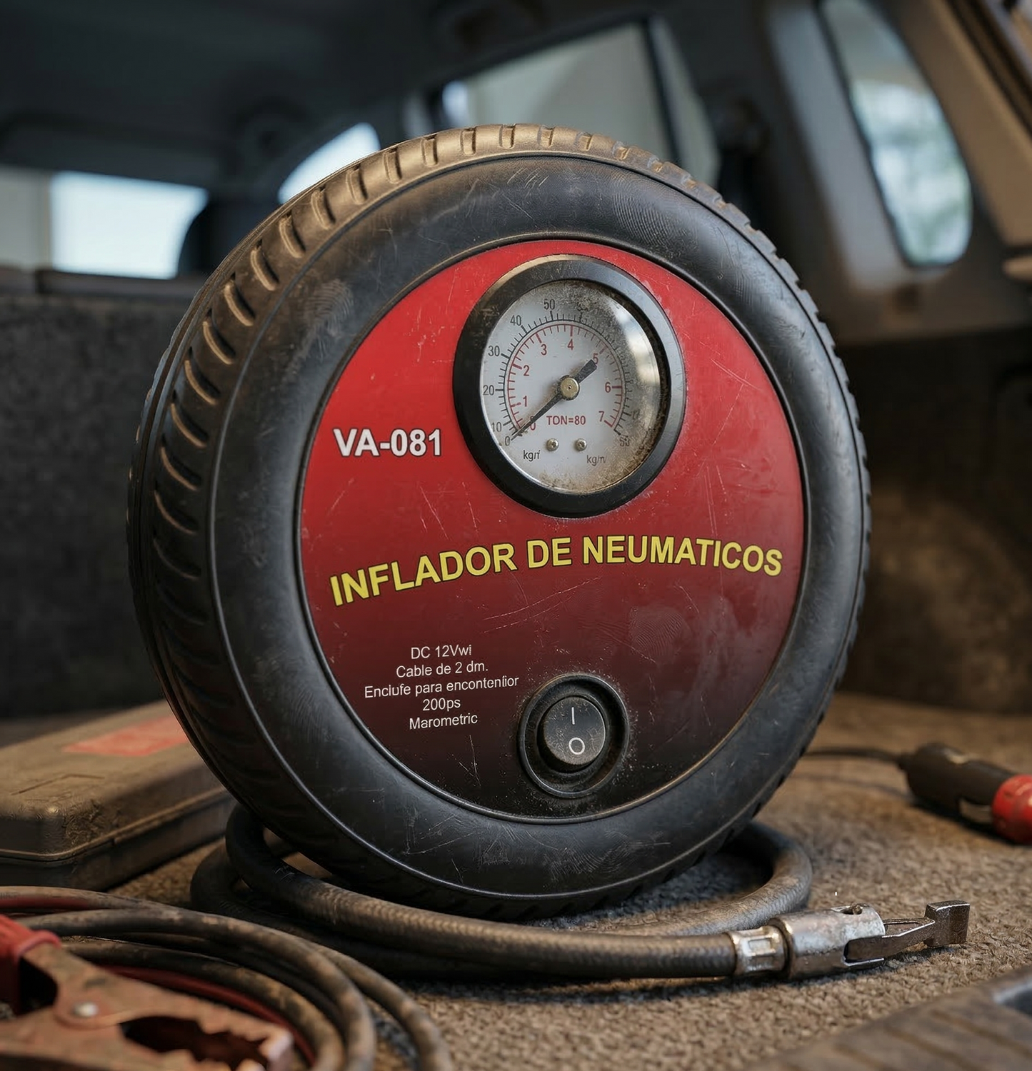 Compresor de Aire Portátil para Neumáticos